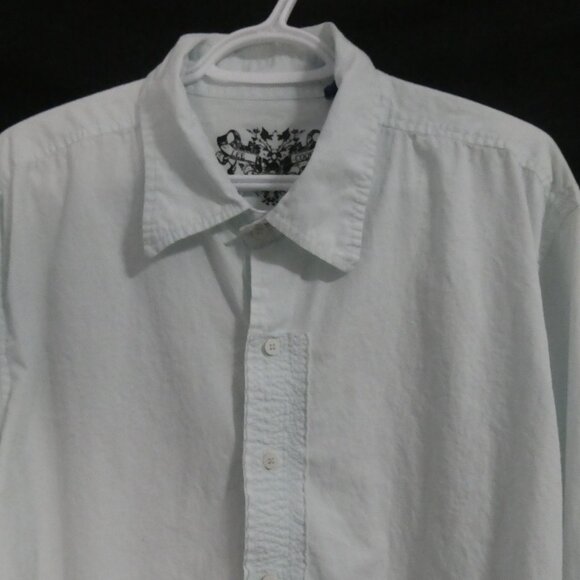 LEE COOPER JEANS | xxxl | Light Blue Button-Up Cotton Casual / Dress Shirt - Picture 4 of 14